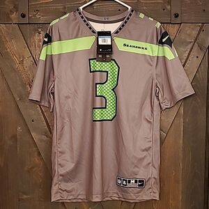 Mens Nike Russell Wilson Seattle Seahawks Jersey